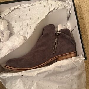 Dolce Vita Tan Suede Booties